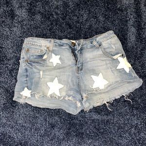 Vintage Havana Star Jean Short